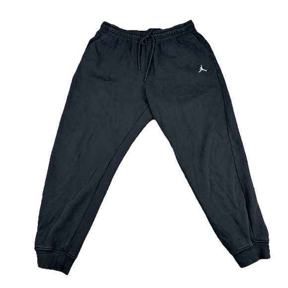 Air Jordan Brooklyn ESSENTIAL FLEECE JOGGERS Pants Sweatpants Sz XL DQ7340-010 - Picture 1 of 6